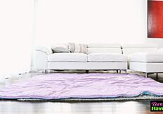 Amateur teen at party gets covered in jizz after group oral