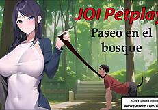 joi anal petplay te saco a pasear con correa