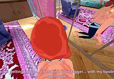 Gwen Tennyson fucks in front of the mirror for Ben 10 full POV