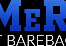 Latino and white hunk in hardcore bareback dick riding