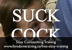 Sissy training for oral skills