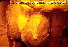 sexy slow mo shower with ass bathing relax nipples solo horny massage wet tits