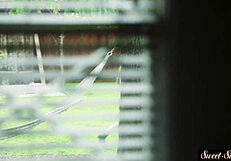 Taboo teen 18+ bent over in doggystyle gets fucked and covered in cum while riding cowgirl.