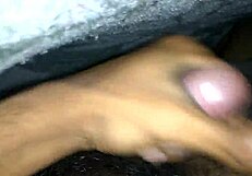 indian guy gets monster cock handjob and cums white 😈