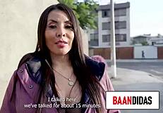 maryam hot milf caught on streets with big tits and ass