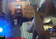 Bartender Sucks And Fucks With Cum In Mouth