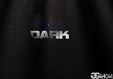 Abigail Mac and Tiffany Watson explore lesbian pleasures with a sexbot in lingerie