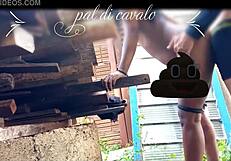 on friend's anniversary, fucked his tasty indian in backyard