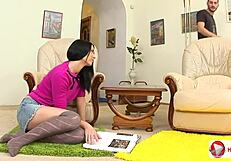 Can Mya Dark Handle This Big Cock In Her Tight Ass While Riding And Getting A Blowjob Teen 18+ Angel Hd?