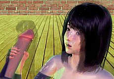 Uncensored Japanese hentai with intense blowjob and handjob ASMR, listen close!