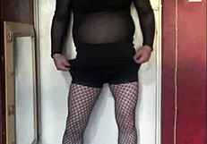 a shy participant is gently encouraged to join the homemade activity part 1