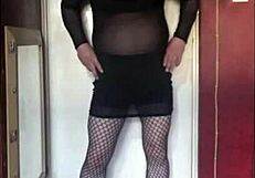 a shy participant is gently encouraged to join the homemade activity part 1