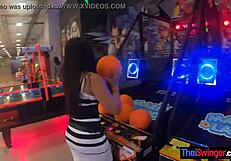 Thai Teen Girlfriend Boldly Uses Vibrator After Fun Day