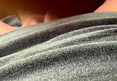 Tina, my step mom, sucks my tiny cock passionately.