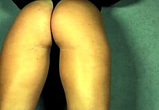 Juicy Booty Play and Huge Dildo Blowjob - Solo Homemade