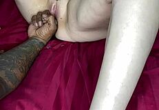 squirting over and over again for my hubby in close up