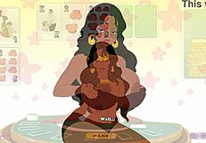 Milftoon Drama - Ebony Milf Fucked Hard in Ass