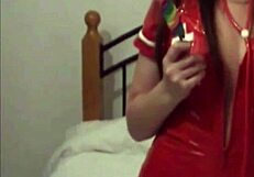 i put these cuffs on you, naughty boy, for our fetish play