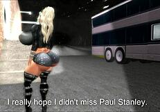 Hardcore doggystyle banging with big tits and juicy ass on display.