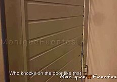 monique fuentes and her husband's lover plan a steamy surprise together