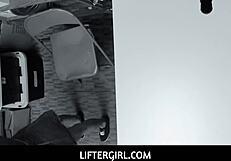 Liftergirl Shoplifter Fucked by Officer in Back Room