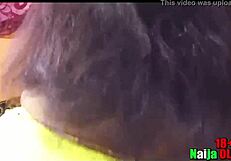 Pov encounter with naija olosho showing off sexy ebony ass