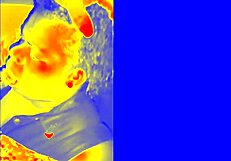 Thermal Sloppy Blowjob With Cumshot In Homemade Interracial BBW POV