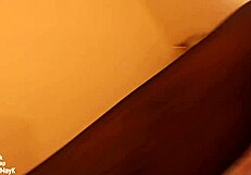 Funny pov webcam sex with stockings blowjob and cum