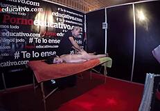 Erotic massage session with sex coach ana marco