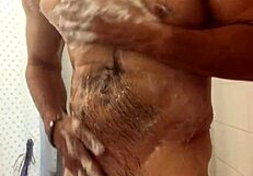 i'm enjoying a bath in the shower