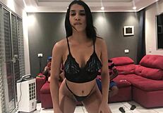 novinha gostosa dances in tiny thong for brazilian crew val mineirinha
