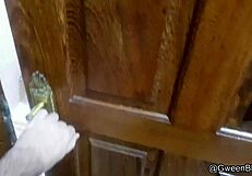 Black Gween Gets Cum Inside After Bath!