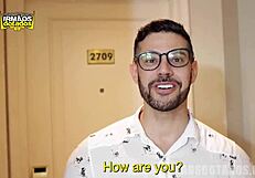 Hotel manager's big ass gets bareback fucked by monster cock