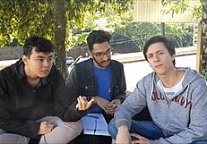 Sexy Asian Group Mixes Japanese and European in Stockings