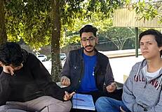 Sexy Asian Group Mixes Japanese and European in Stockings