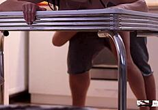 Quick amateur homemade fuck before dinner