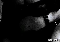 watch this stockings beauty get railed hard?