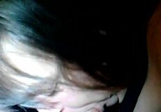 She takes a big load of jizz in her mouth for cumshot fun