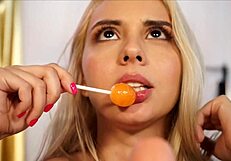 i sussy love enjoy playing with my lollipop, it's so fun and tasty, makes me happy