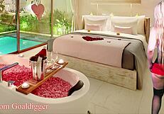 chastity queen in financial domination session