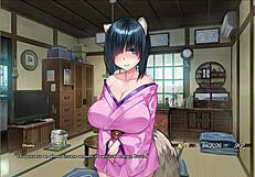 Kinky Kitsune Episode 3: Huge Tits Fucking Anime Babe