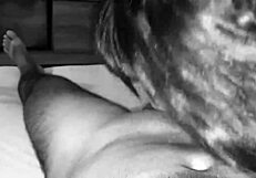 hot babe loves sucking cock in mouth