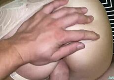 Man Fucks Woman From Behind Squeezing Her Ass