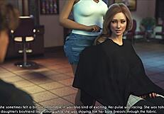 A wife and stepmother in a game scenario