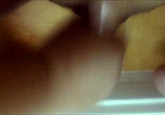 Relaxing in the bath with playful fun