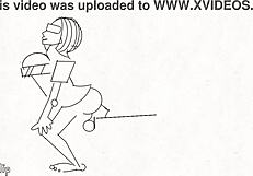 art cartoon smashing in wet animated scenes