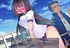 I accidenly expose the play girl in part 1 of the game.