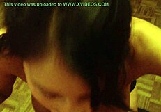 Drinking lechita with intense passion.