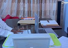 he fucks me hard with his big fat cock at work every day