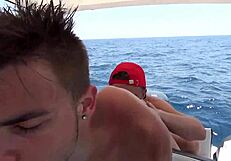 i'm getting my tight ass fucked by a dominant sailor on the boat